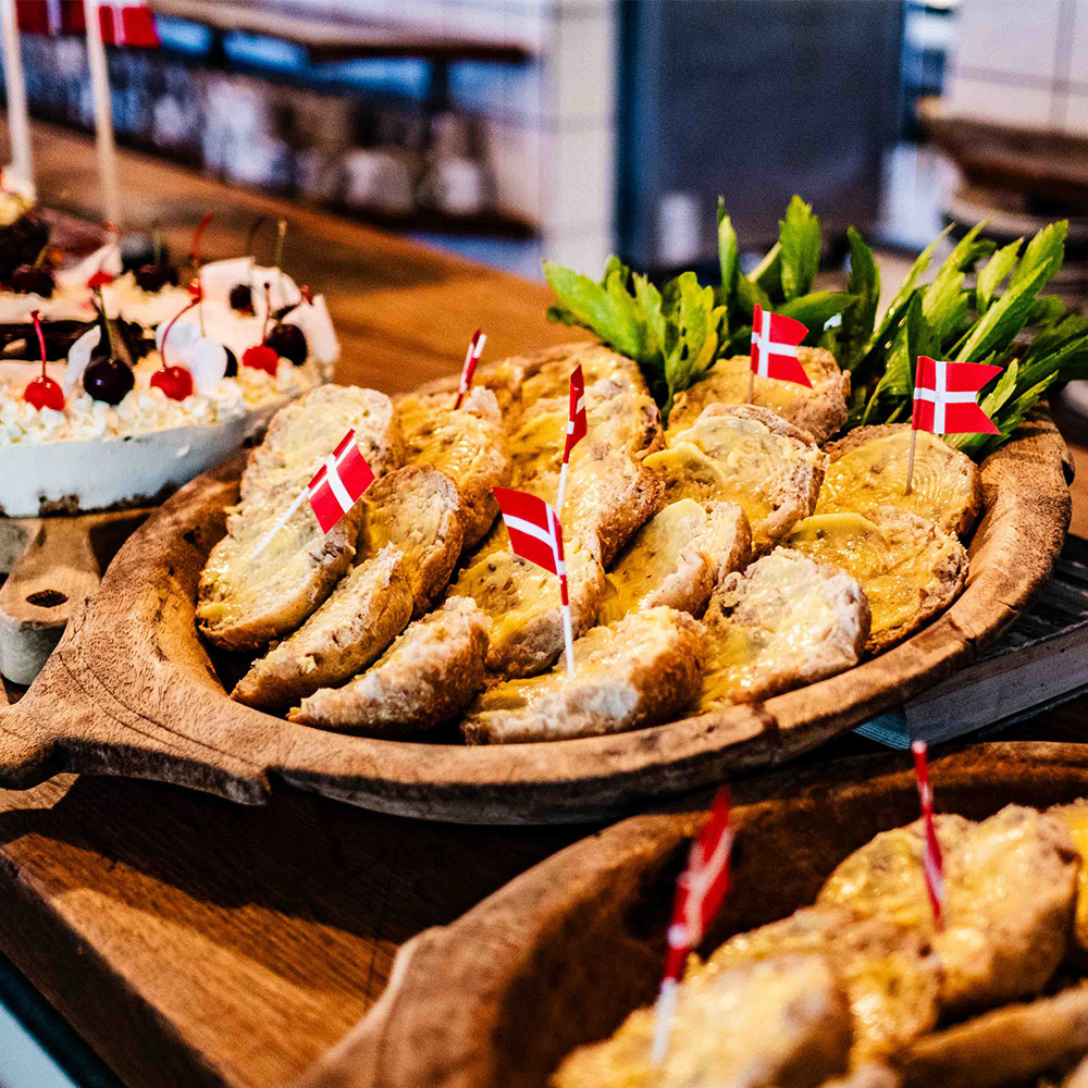 Cake table at Krusmølle