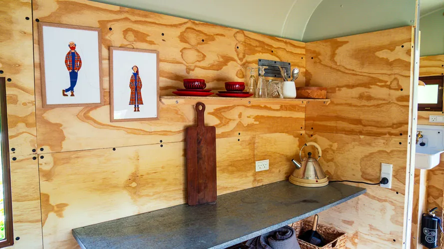 Glamping vogn nr. 8 - Woody