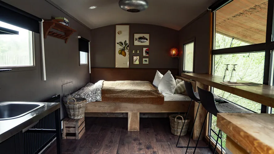 Glamping Vogn nr. 9 The office