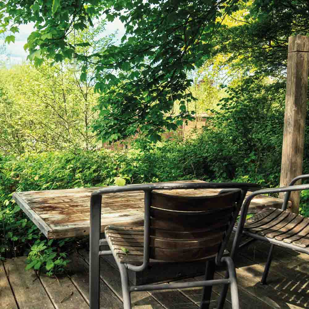 Glamping Vogn nr. 18 med natur og terrasse
